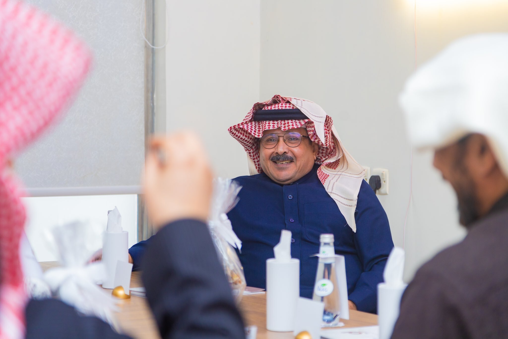 زيارة سعادة الاستاذ عبدالرزاق المعجل